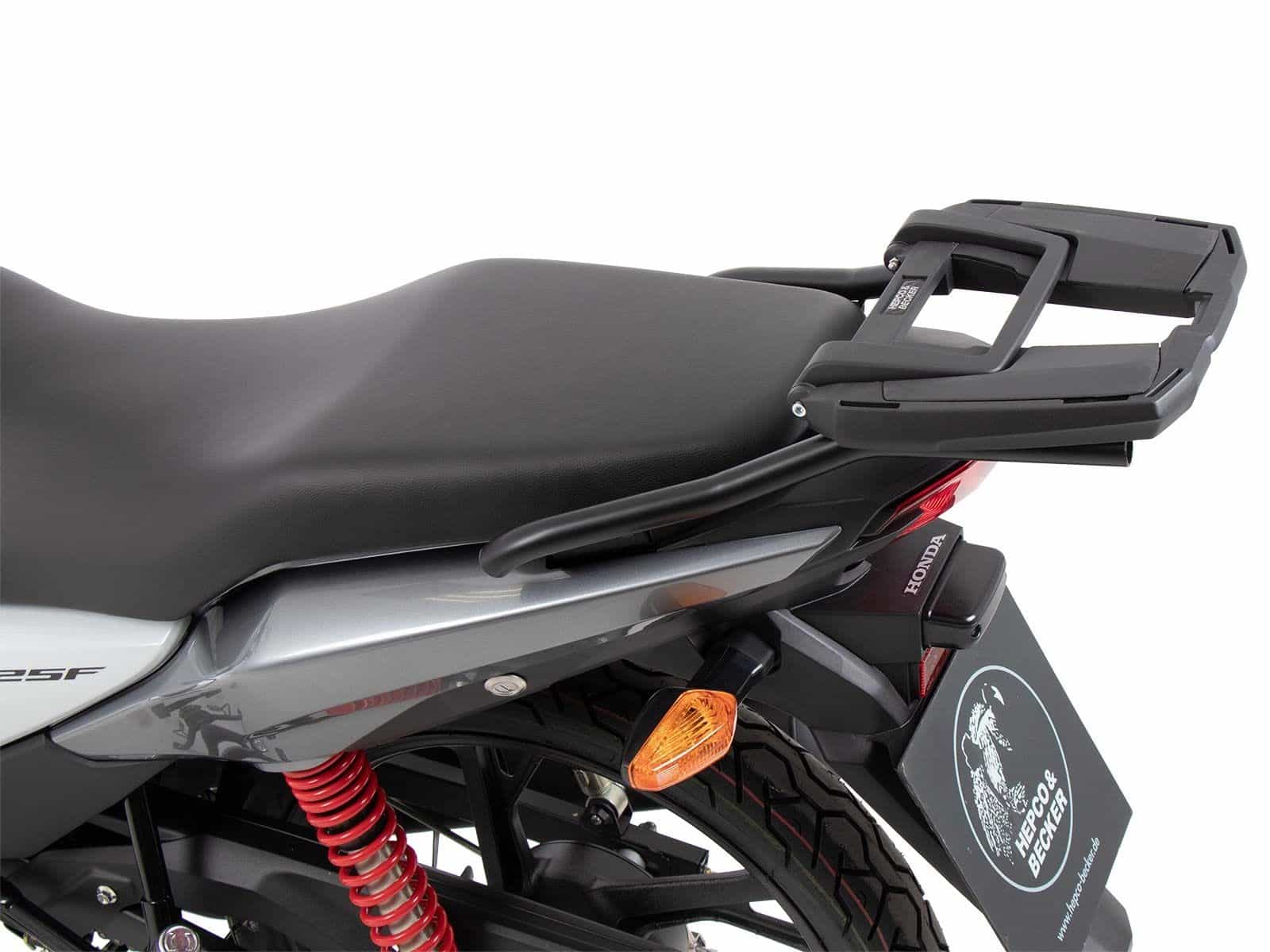 Portamaletas Easyrack negro para Honda CB 125 F (21-25) Hepco & Becker