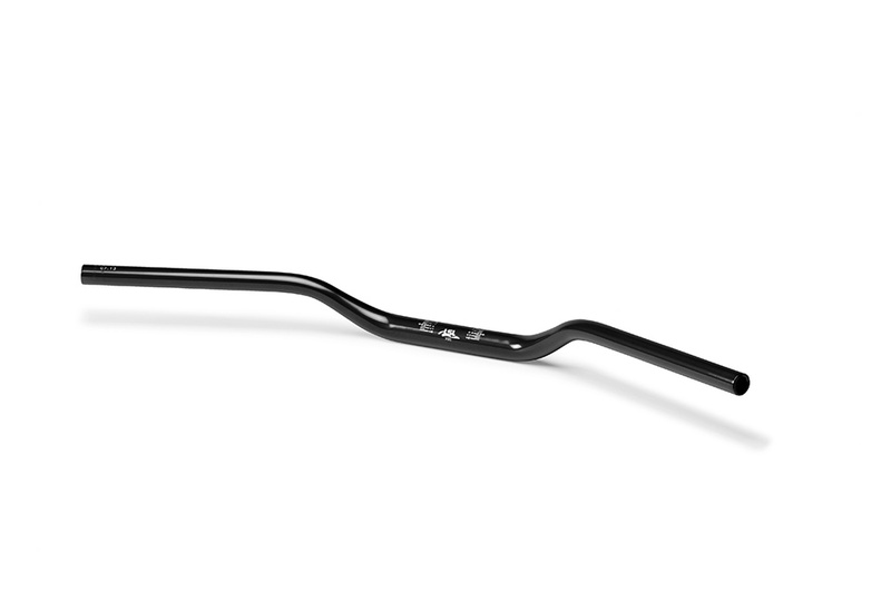 HIGHSIDER pro X-Bar Manillar Superbike X01 Talón Negro-Superficial, Aluminio, 1 1/8 pulgadas