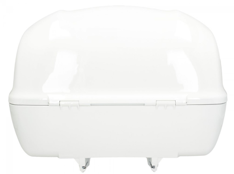Topcase original 32 l. para Vespa Primavera / Sprint / GTS / PX - Blanco Montebianco / Innocenza 544