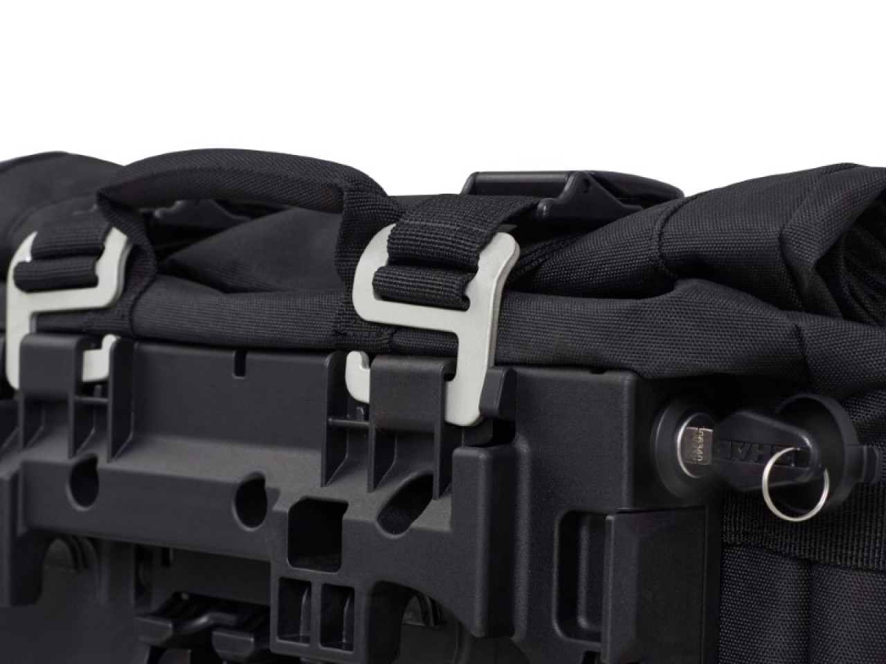Juego de bolsas laterales Terra Adventure TR40 X0TR401 (2x 32 l), negro 495x418x282 mm