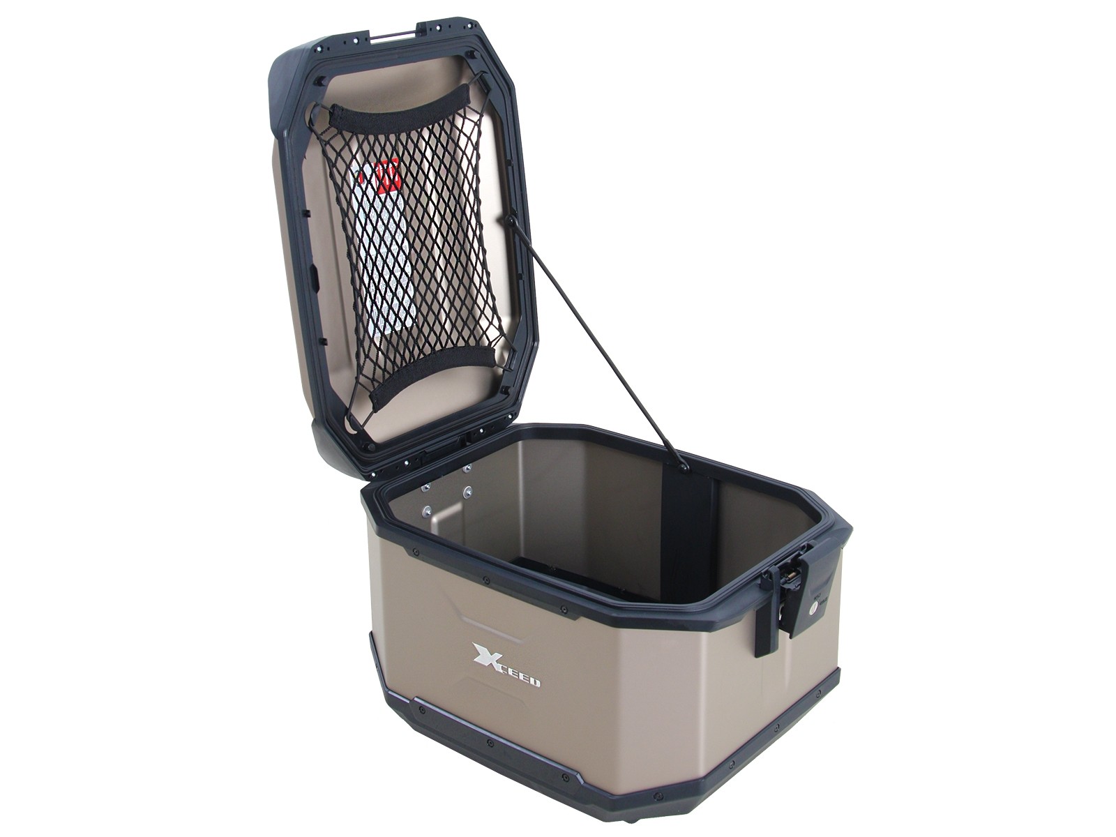 Xceed Topcase 45 Ltr. titanio Original Hepco & Becker