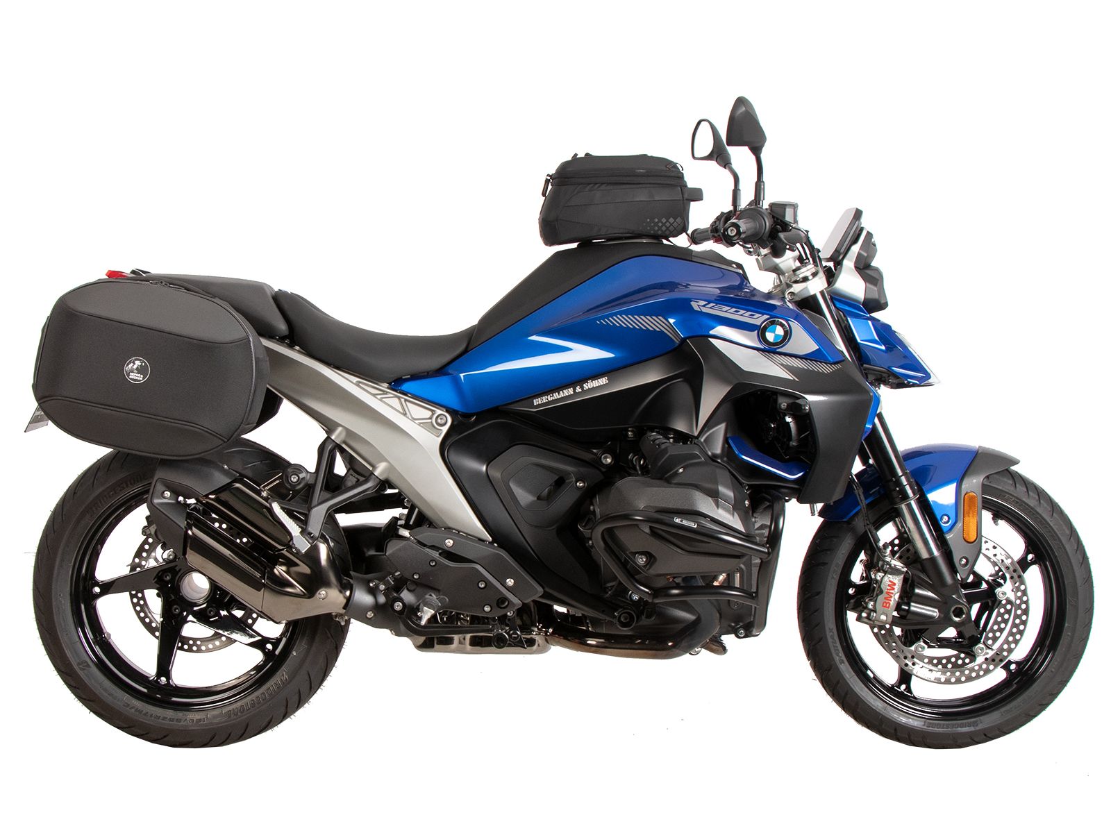 Soporte lateral C-Bow negro para BMW R 1300 R (25-) Hepco & Becker