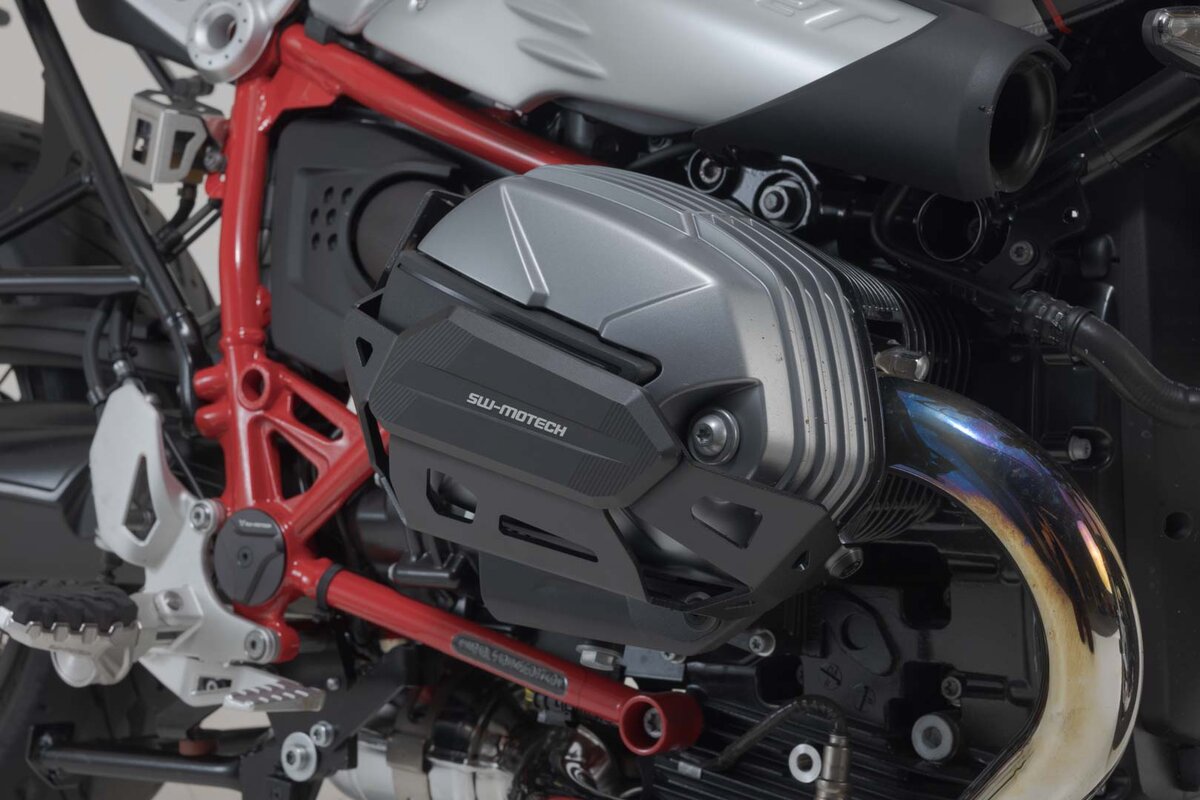 Protector de cilindro SW-Motech negro para BMW R 12 G/S (25-)