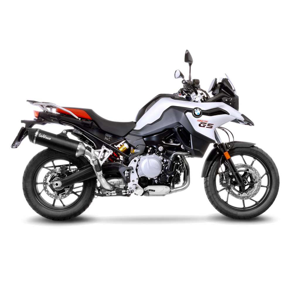 Escape LeoVince Nero para BMW F 750 GS /F 850 GS, negro, slip on, Euro4+5, E-certificate