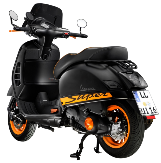 Tapa vario para Vespa, naranja mate