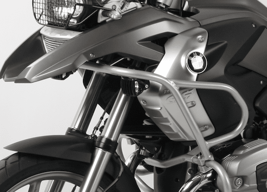 Protector de depósito plateado para BMW R 1200 GS (08-12) Hepco & Becker