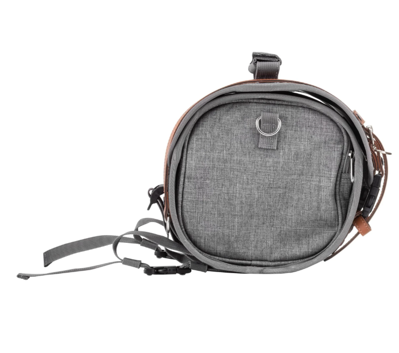 Bolsa "Classic" pequeña para Vespa, nailon, gris