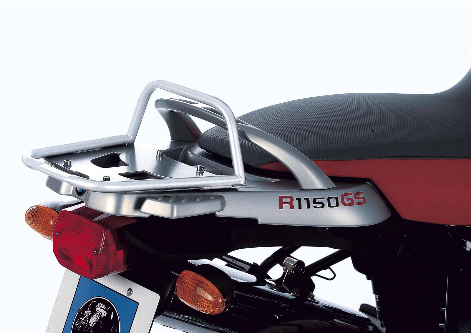 Portaequipajes tubular plata para BMW R 1150 GS Adventure (01-05) Hepco & Becker