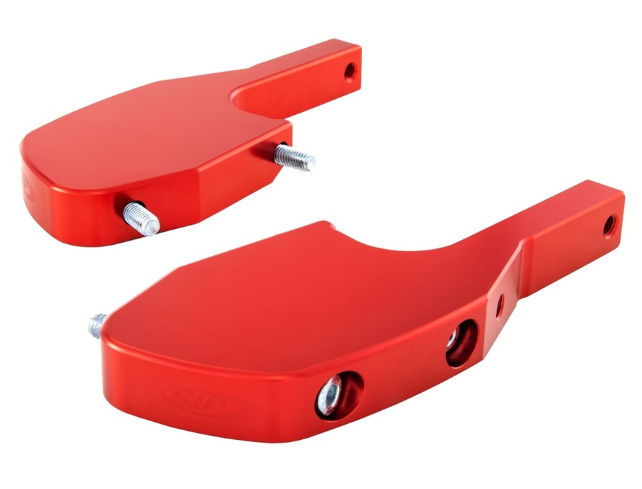 Adaptador de reposapiés para Vespa GTS/GTS Super/GTV/GT 60/GT/GT L 125-300cc, rojo