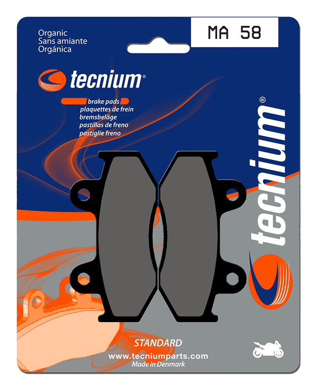 Pastillas de Freno Tecnium Street Organic - MA58