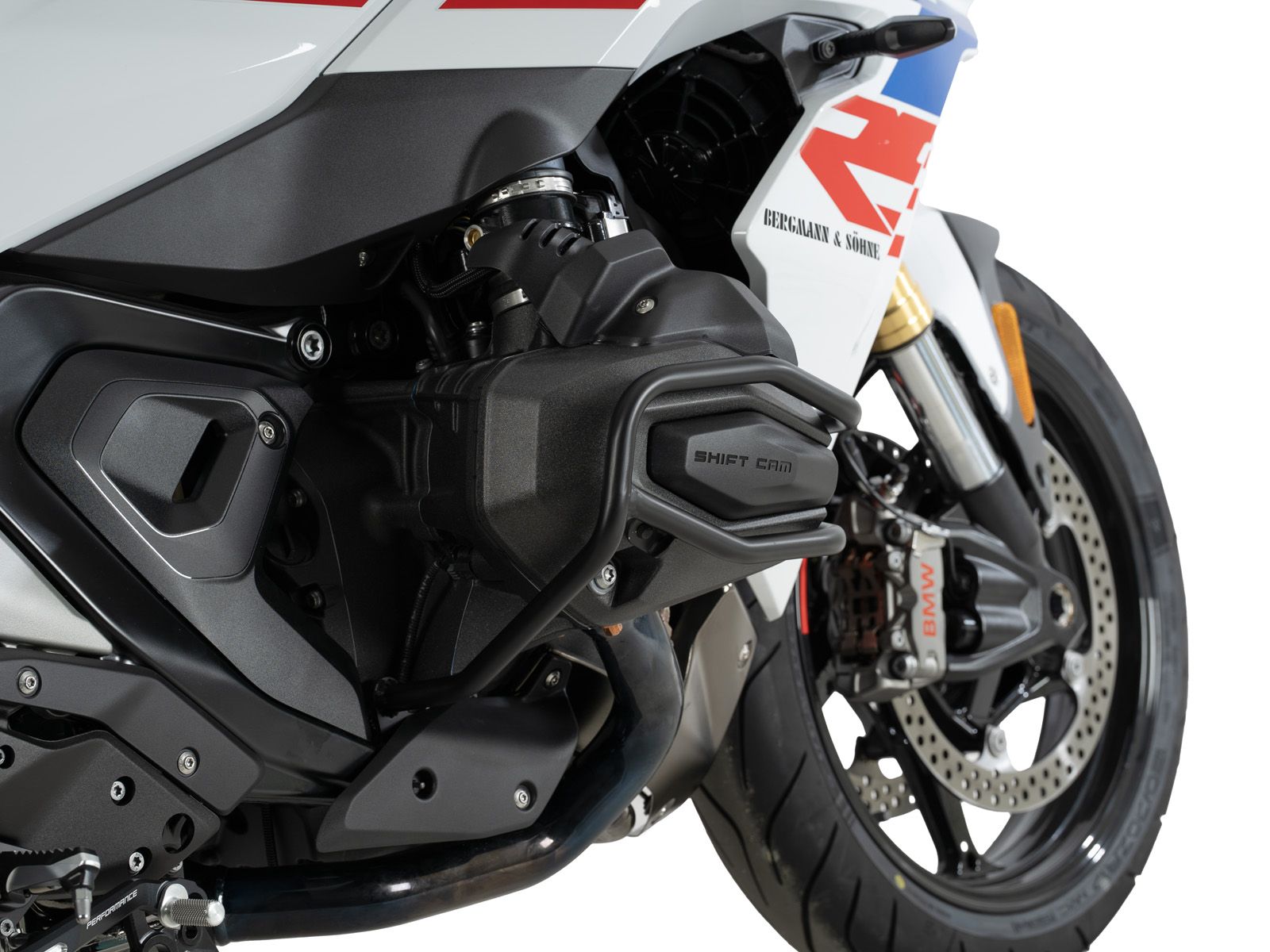 Protector de motor negro para BMW R 1300 RS (25-) Hepco & Becker