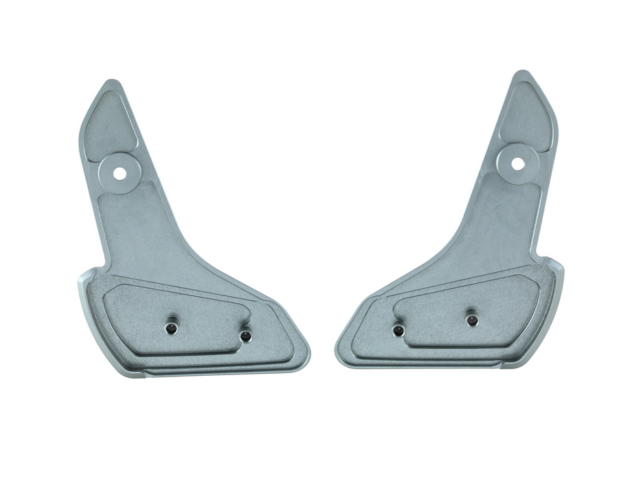 Estriberas derecha e izquierda para Vespa Primavera /Sprint 50-150ccm 2T/4T AC, gris mate