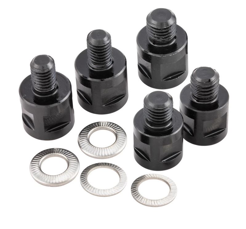 Adaptador de espejo "Direct Mount" RIZOMA para Vespa, anodizado negro