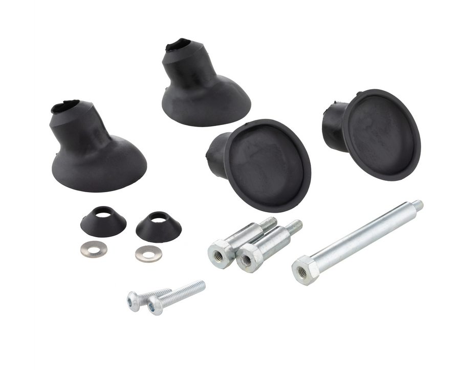 Portaequipajes delantero para Vespa GTS /GTS Super HPE /GTV 125/300 ('19-), plegable, negro mate