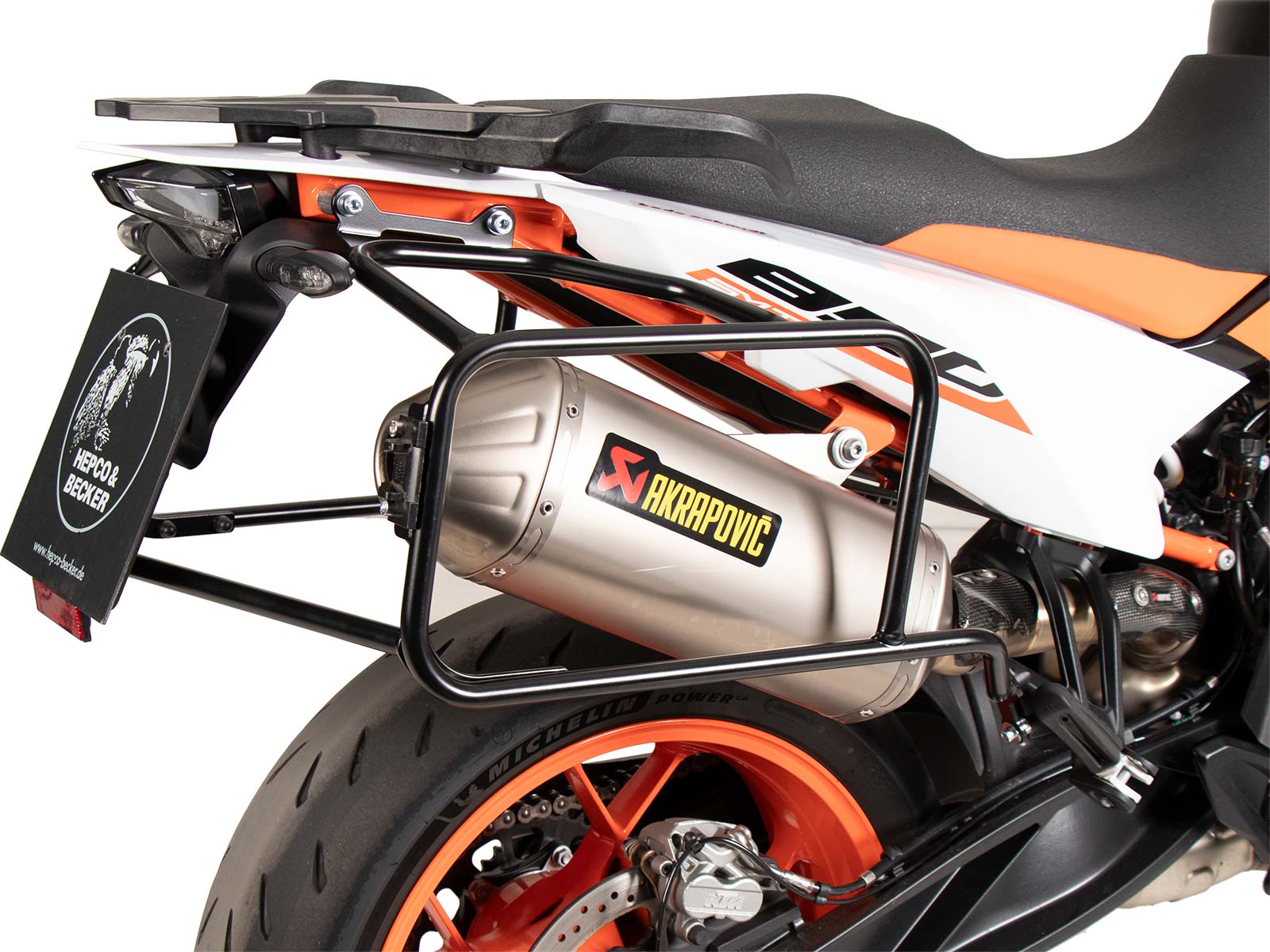 Portamaletas lateral para KTM 890 SMT (23-) Hepco & Becker