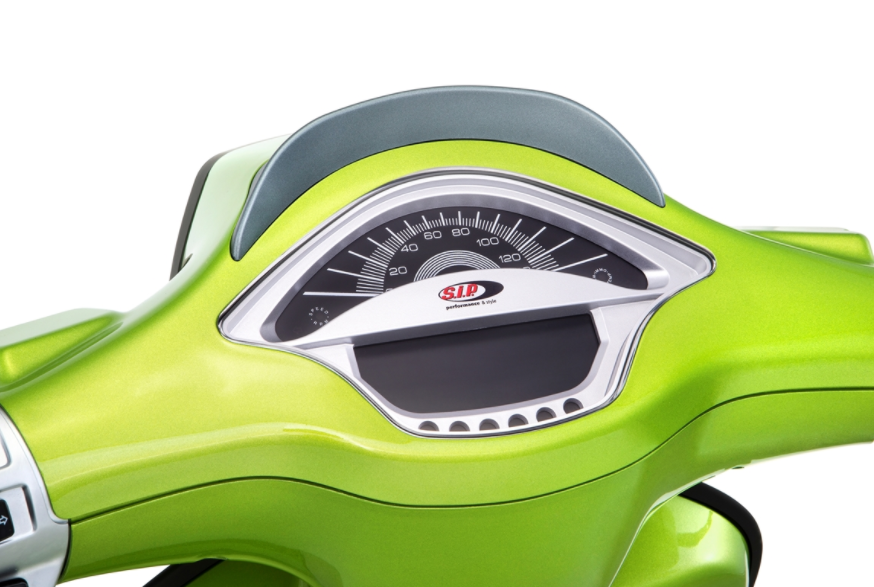 Cuentarrevoluciones/calendario para Vespa Primavera/Sprint 50-150cc 2T/4T AC, plata