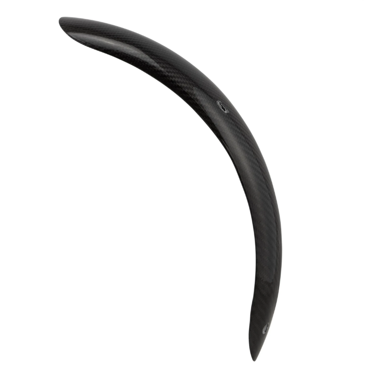 Guardabarros 2.0 Garelli Race EVO II sin soporte para Vespa PX 80-200cc, carbono transparente