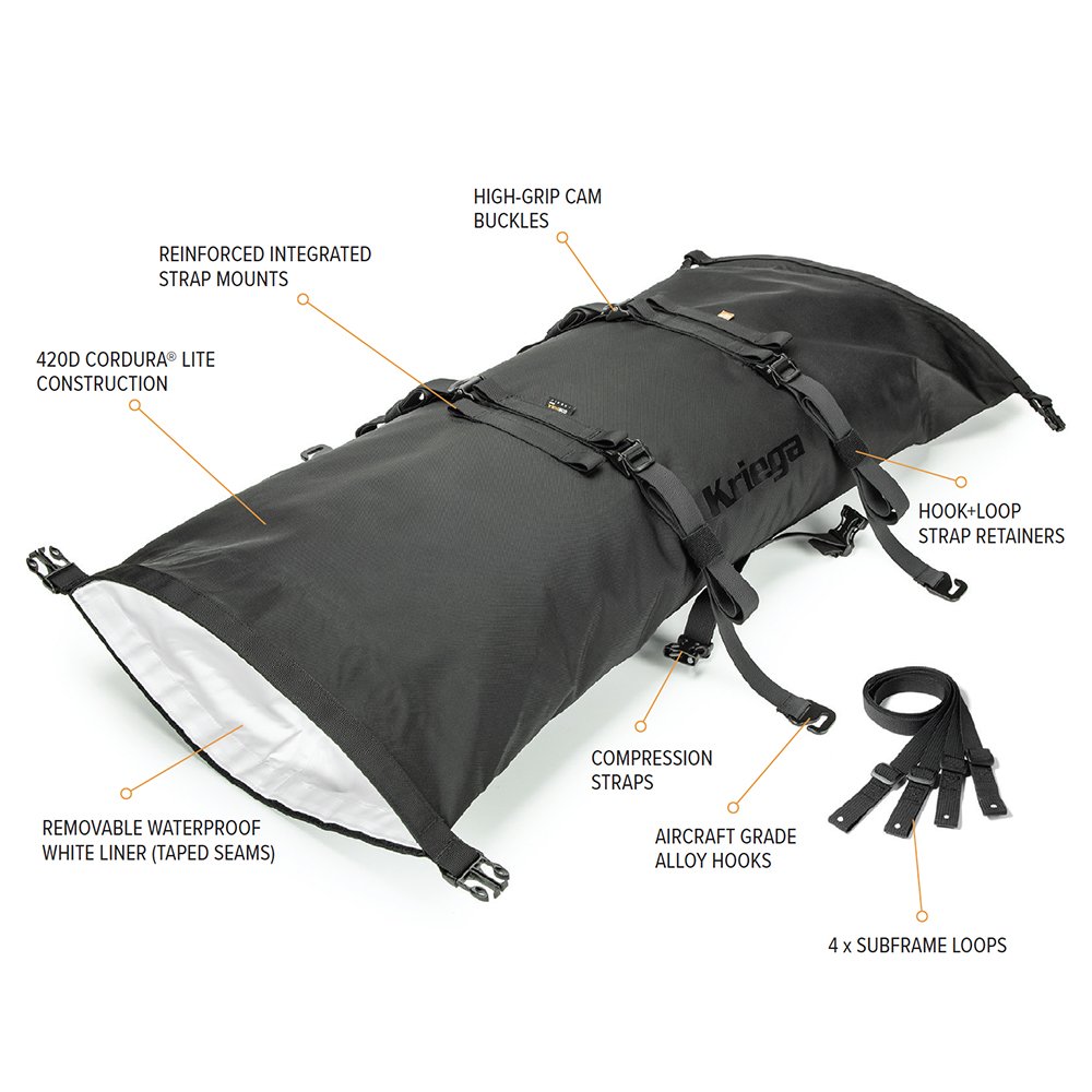Kriega Rollpack 40 Litros - Multicam Negro / Camuflaje