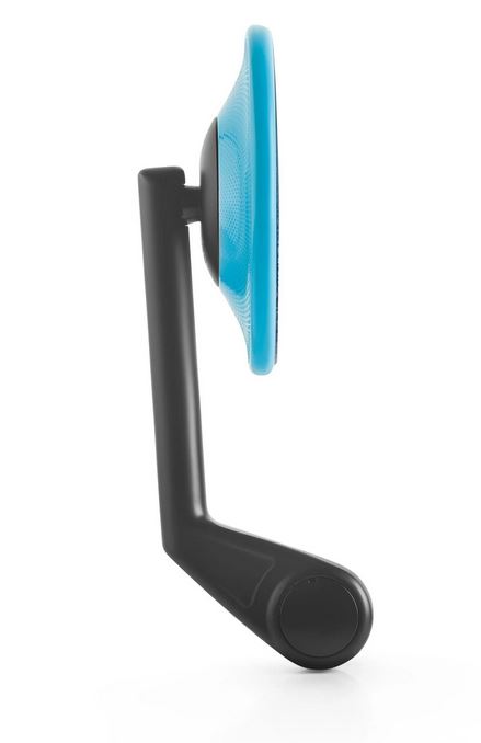 Espejo de manillar RIZOMA E-POP izquierda o derecha para Vespa, negro/azul