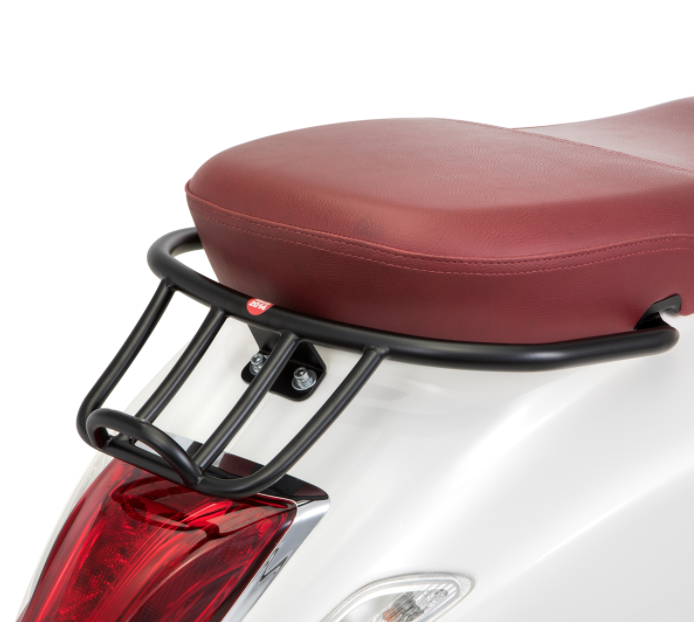 Portaequipajes/Socio Negro para Vespa Primavera/Sprint 50-150cc 2T/4T AC