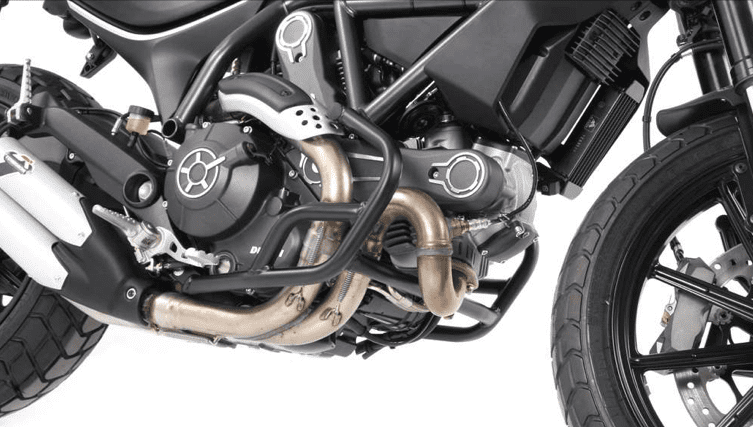 Guardamotor negro para Ducati Scrambler 800 (15-18) Hepco & Becker