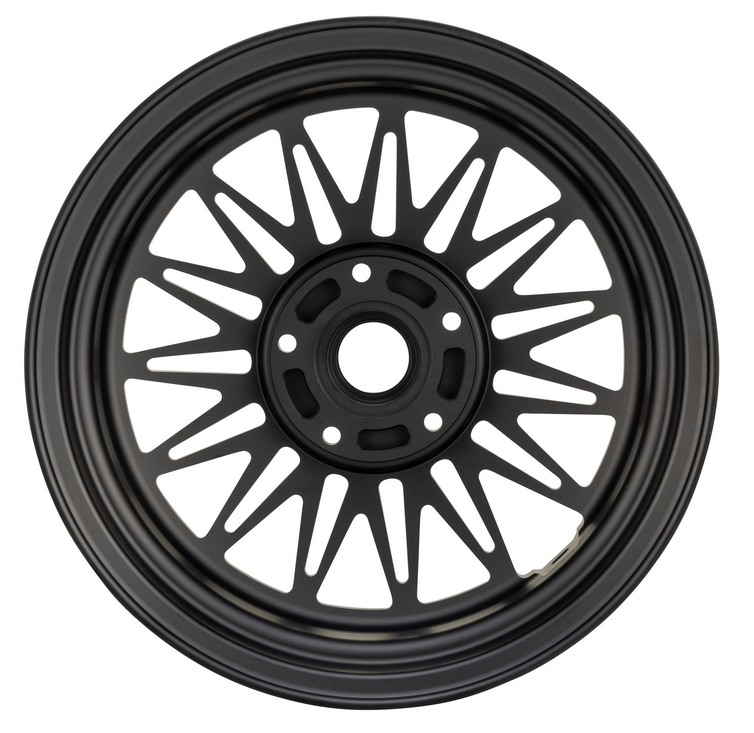 Llanta Comb 3 delantera/trasera 12" para Vespa GTS/GTS Super/GTV/GT/946 125-300ccm, negra