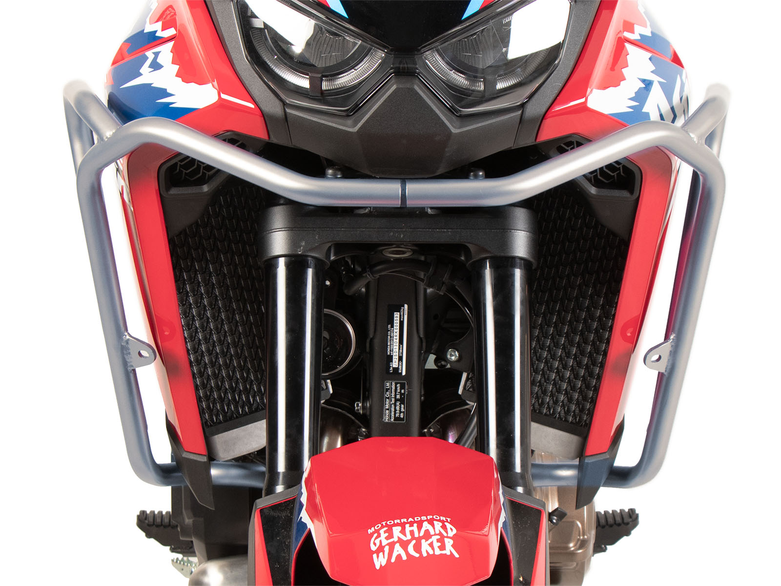 Protector de depósito de acero inoxidable para Honda CRF 1100 L Africa Twin (24-) Hepco & Becker