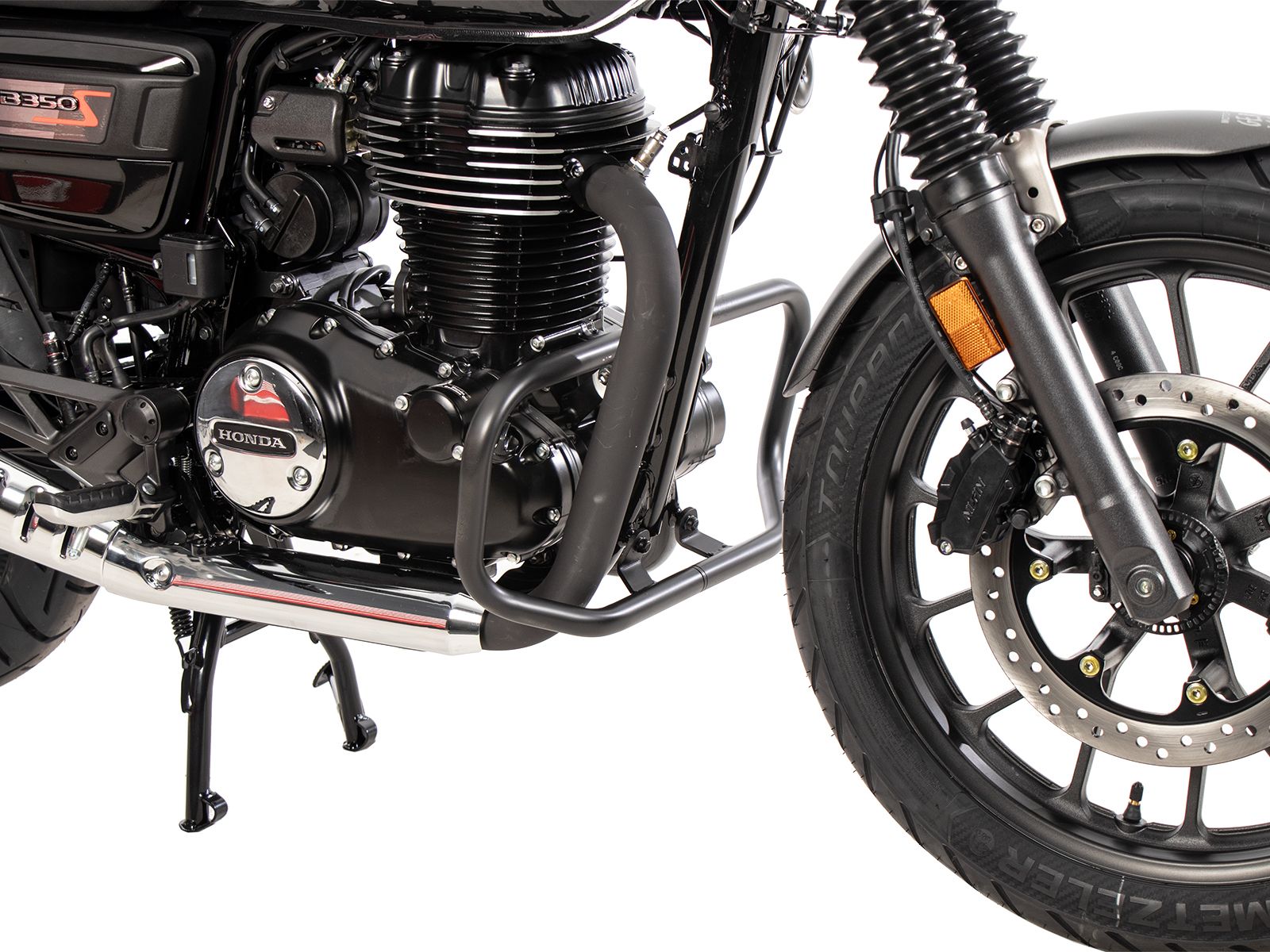 Protector de motor negro para Honda GB 350 S (2025-) Hepco & Becker