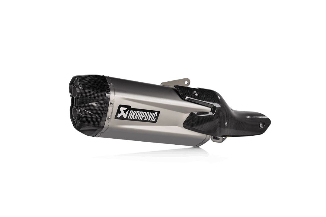 Línea Akrapovic Slip-On (Titanio) para Honda NT1100 a partir del año modelo 2022-2025
