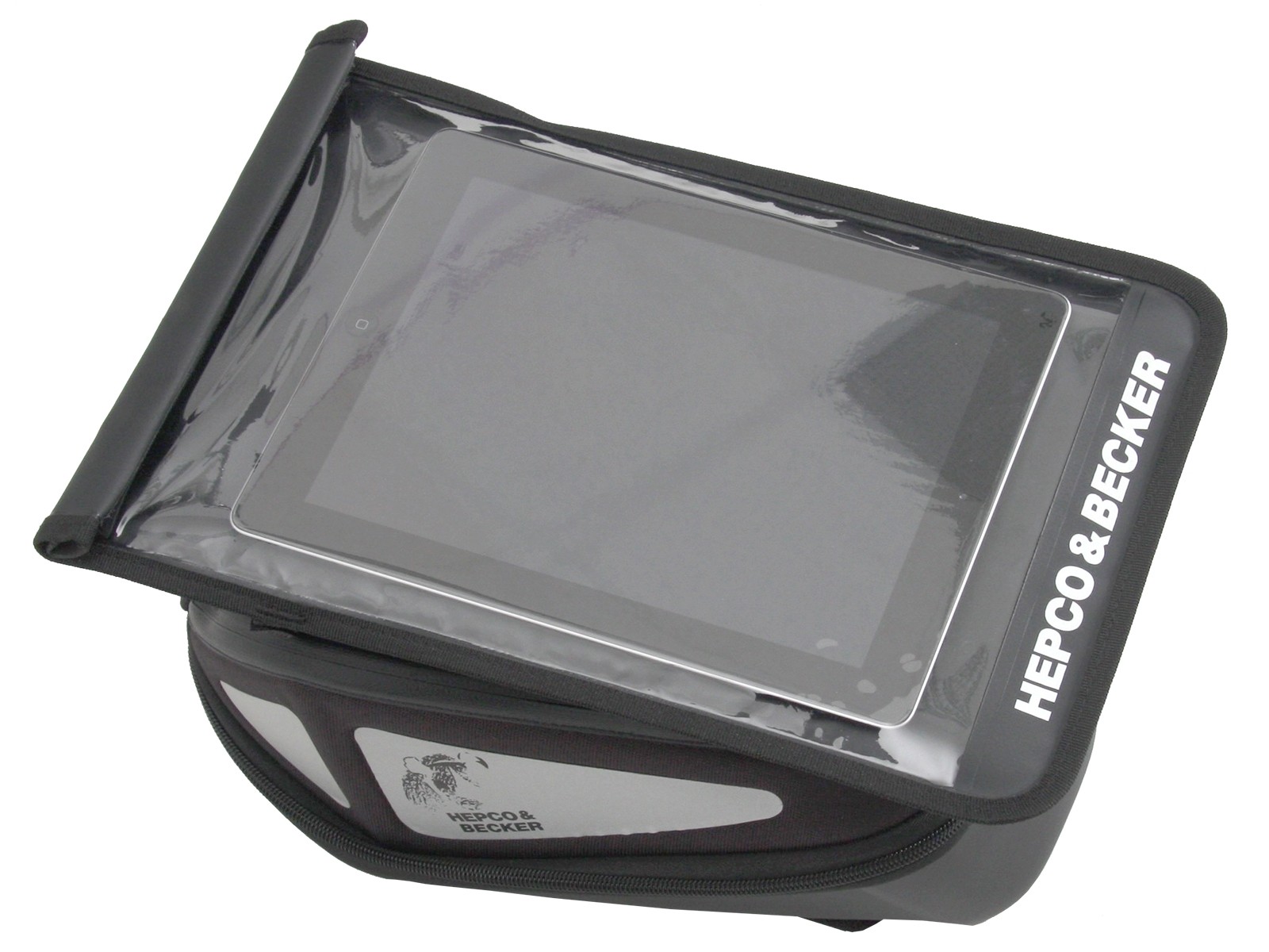 Bolsa para mapas DIN A4 para Street Daypack 2.0 & Royster Tankbag impermeable Hepco & Becker