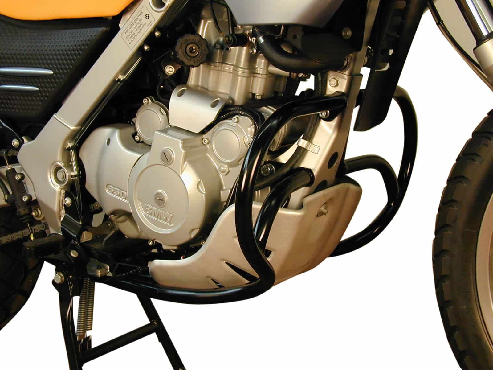 Guardamotor plateado para BMW F 650 GS Dakar (00-03)/F 650 GS (01-03)/G 650 GS (09-16)