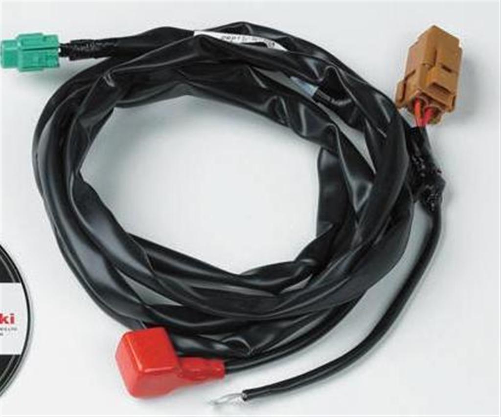 Cable, enchufe de selección del modo de conducción. Blanco (pista suave) KX450F 2015 Original Kawasaki