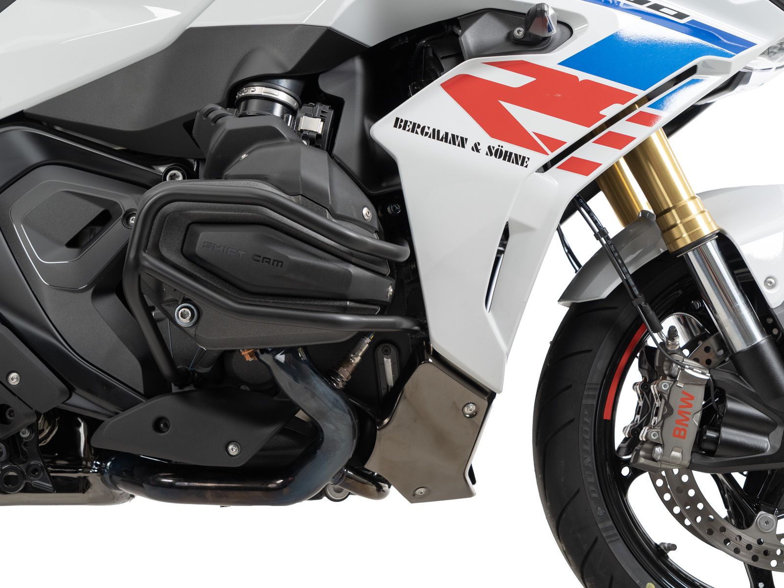 Protector de motor negro para BMW R 1300 RS (25-) Hepco & Becker