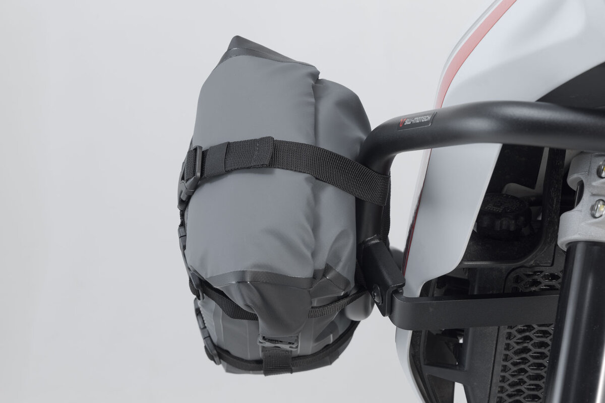 Bolsa trasera Drybag 80 para Aprilia NA 850 Mana, negro / gris - SW Motech