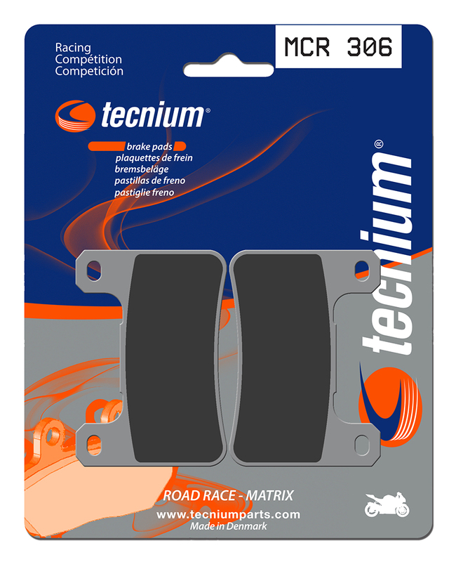 Tecnium Racing pastillas de freno de carbono de metal sinterizado - MCR306