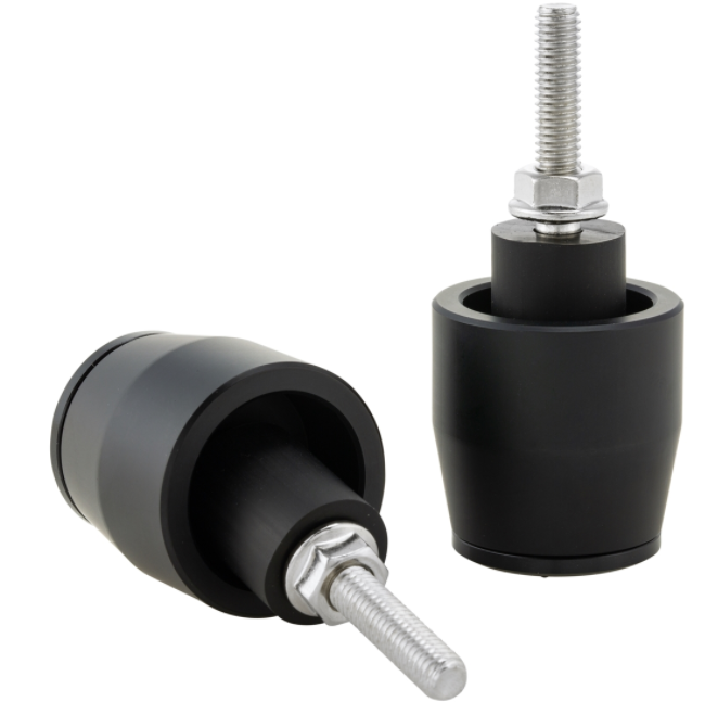 Contrapesos de manillar izquierda/derecha para Vespa Primavera/Sprint/ET/LX/LXV/S, negro mate