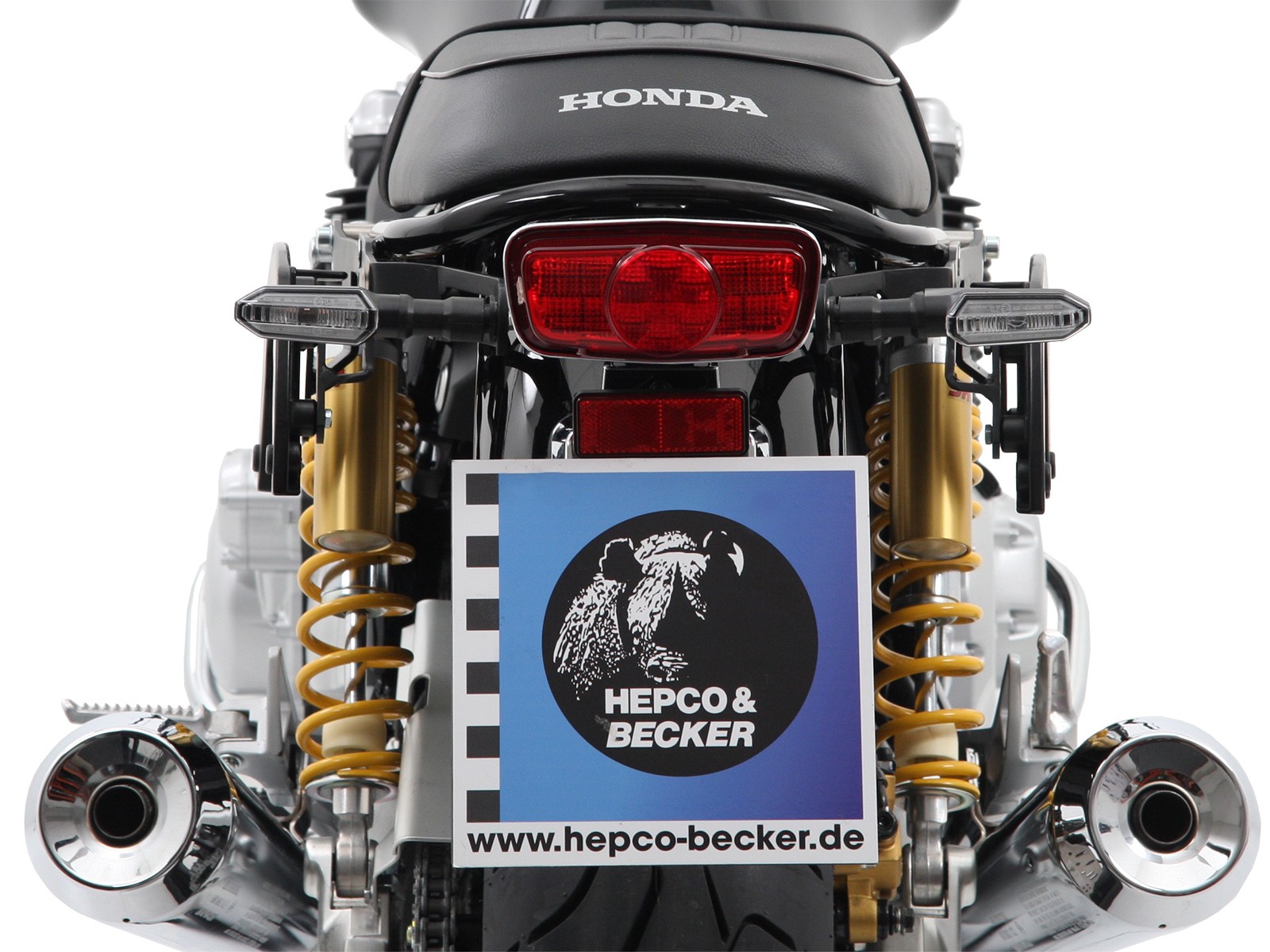 Soporte lateral C-Bow negro para Honda CB 1100 RS (17-20) Hepco & Becker