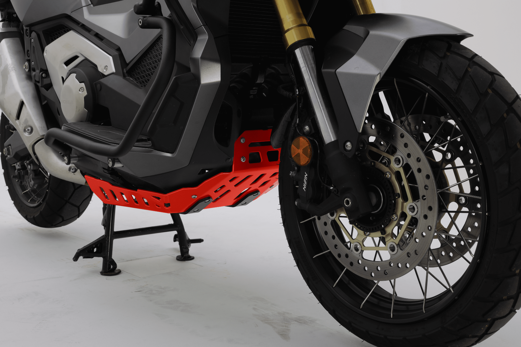 Guardamotor de aluminio rojo para Honda X-ADV (21-24) - Isotta