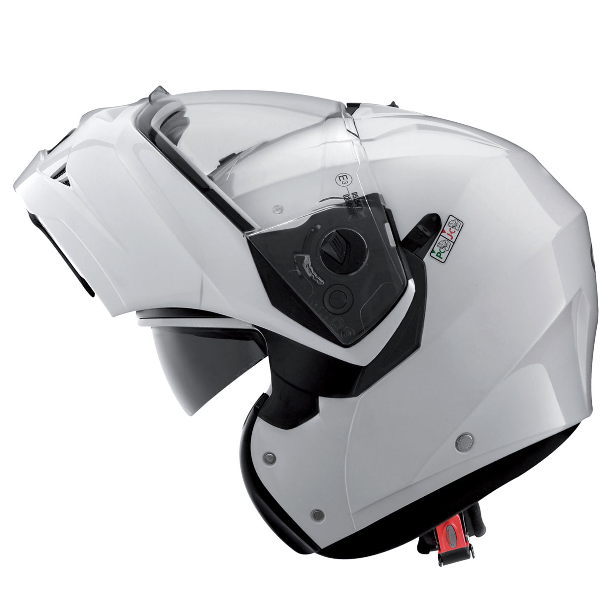 Casco Caberg Duke II, blanco metálico