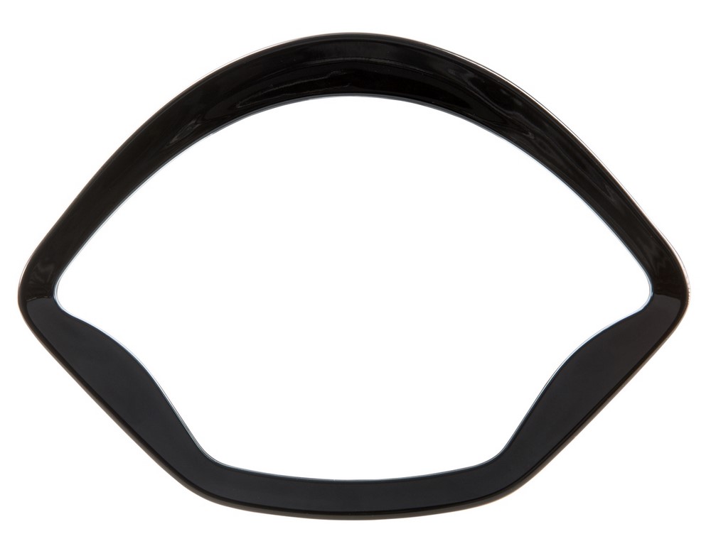Anillo decorativo velocímetro para Vespa GTS/GTS Super 125-300cc ('14-), negro brillante