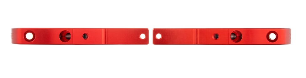 Adaptador de reposapiés para Vespa GTS/GTS Super/GTV/GT 60/GT/GT L 125-300cc, rojo