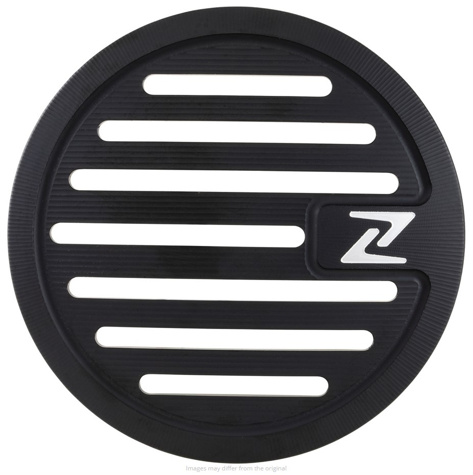 Tapa vario LEADER "Vintage" para Vespa, negro mate