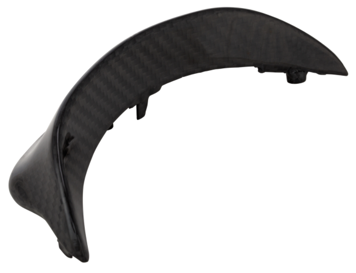 Cabezal de dirección Spoiler para Vespa Sprint 50-150cc ('14-), Carbono