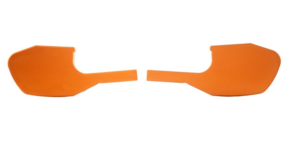 Adaptador de reposapiés para Vespa GTS/GTS Super/GTV/GT 60/GT/GT L 125-300cc, naranja mate