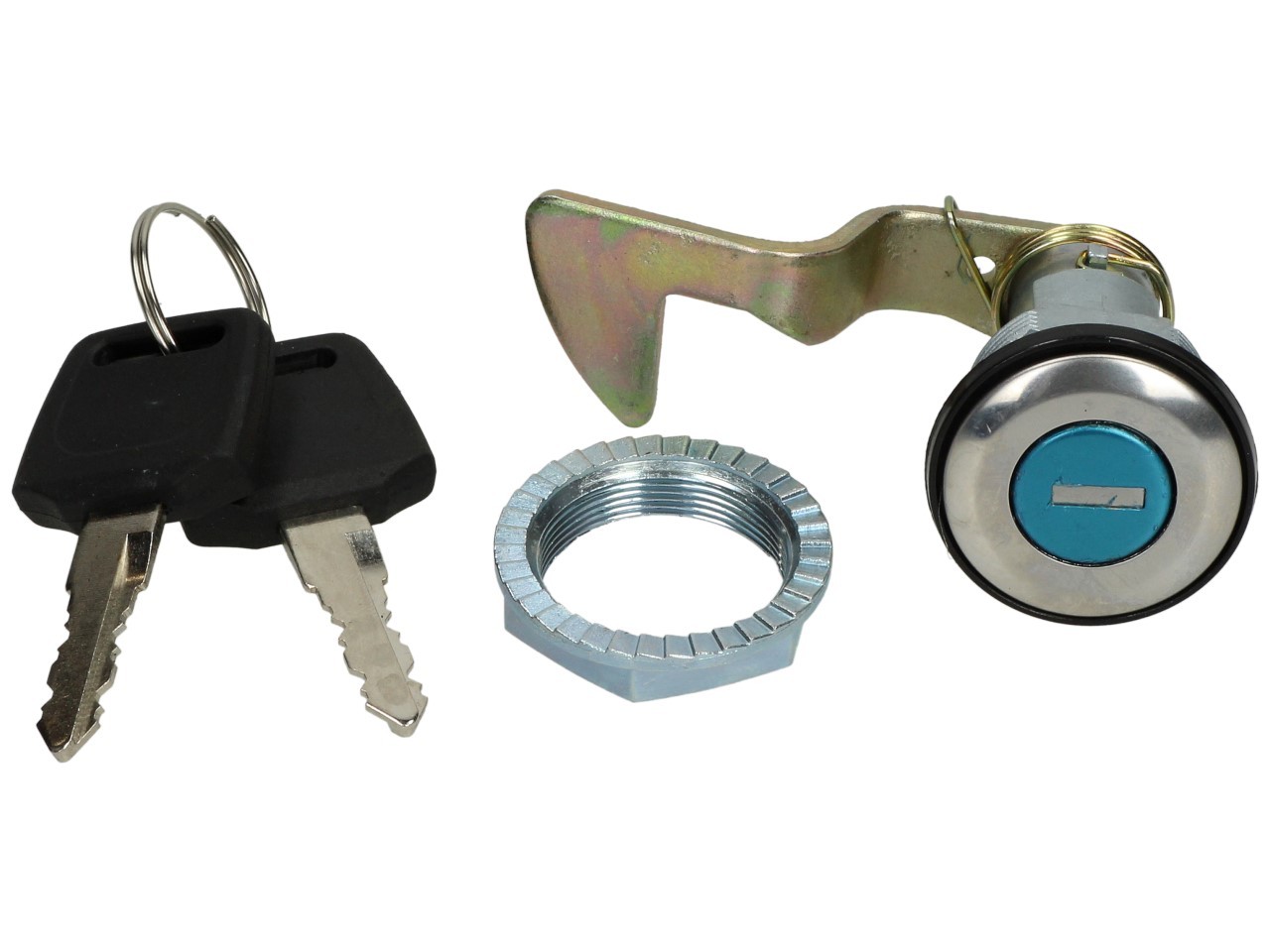 Cerradura de repuesto para los baúles originales de Piaggio y Vespa