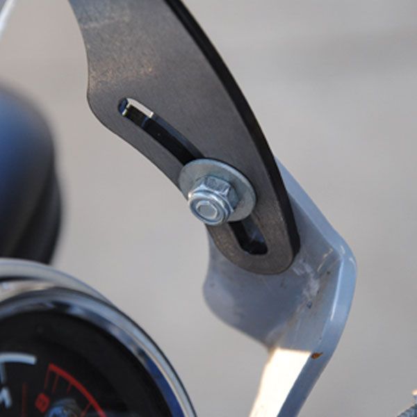 Parabrisas media, inclinable para BMW R 1150 R /R 850 R (99-06), transparente