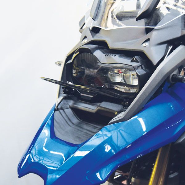 Rejilla protectora de faros para BMW R 1200 GS LC /Rallye, R 1250 GS, negro