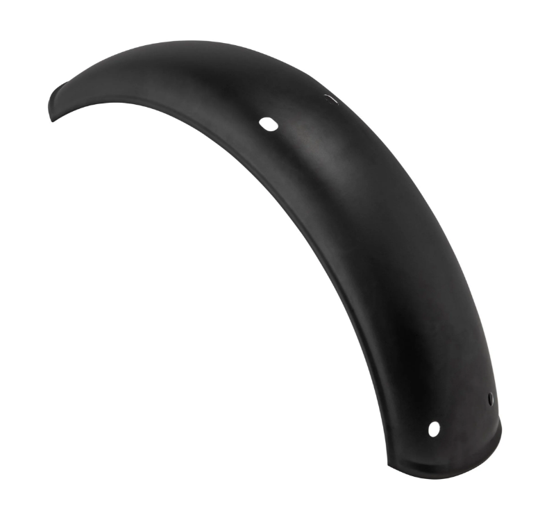 Guardabarros 2.0 Garelli sin soporte para Vespa PX 80-200cc, metal negro mate