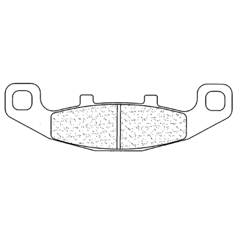Pastillas de freno de metal sinterizado CL Brakes Street - 2304S4