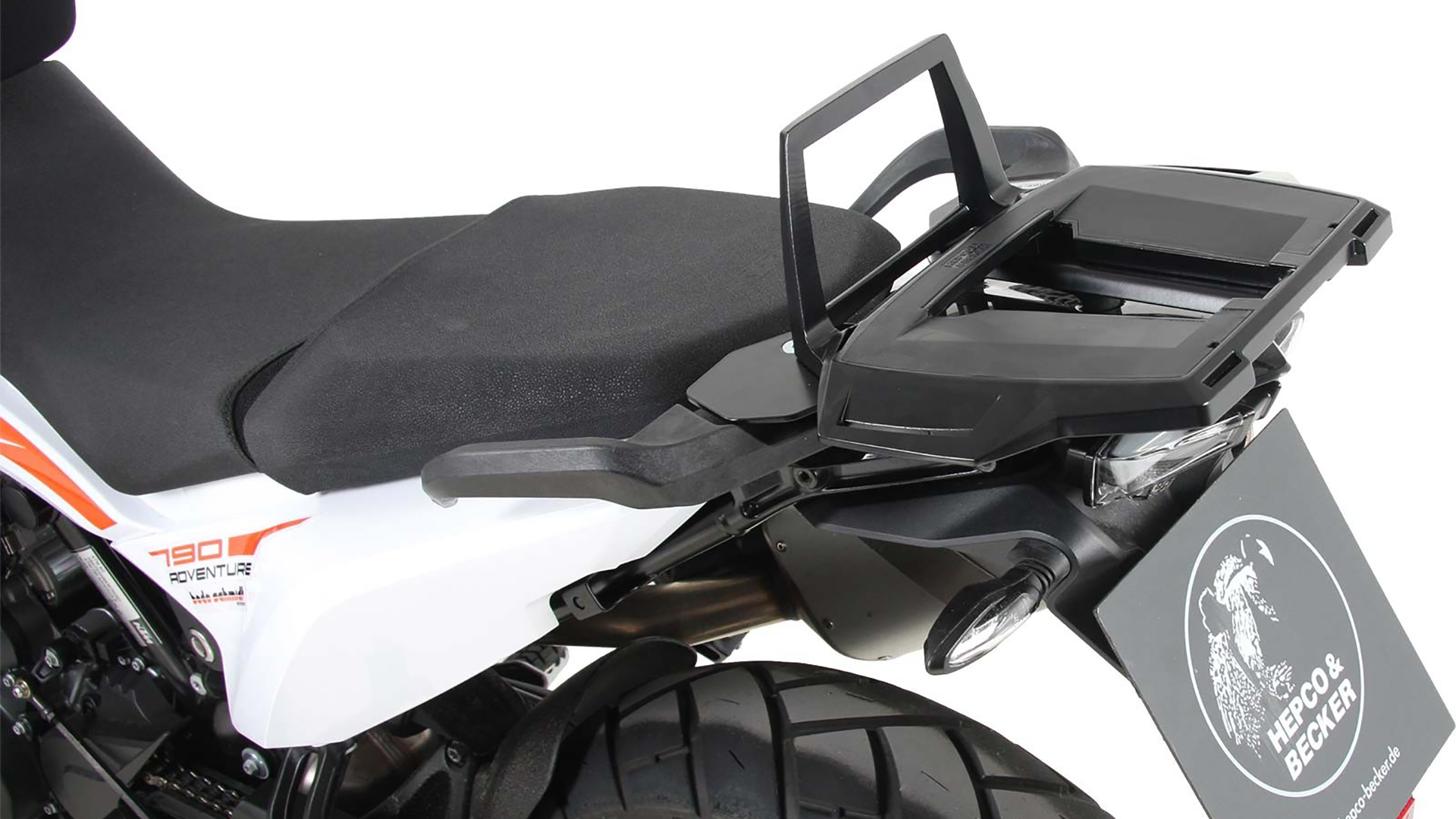 Portaequipajes Alurack para portaequipajes original KTM 890 Adventure (21-) Hepco & Becker